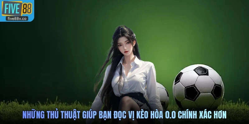 Những thủ thuật giúp bạn đọc vị kèo hòa 0.0 chính xác hơn